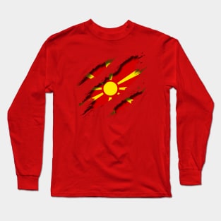 Macedonia Shredding Long Sleeve T-Shirt